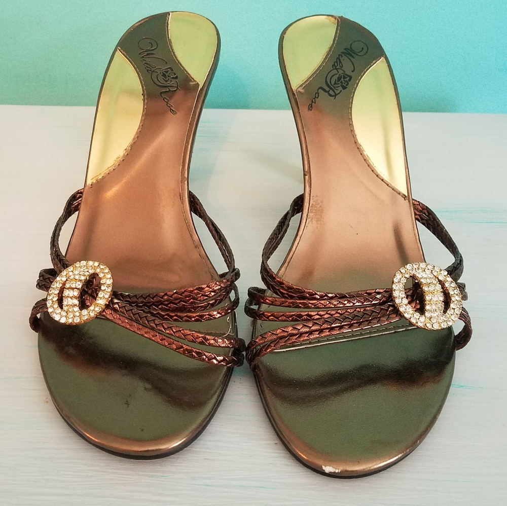 Wild Rose low heel shoes